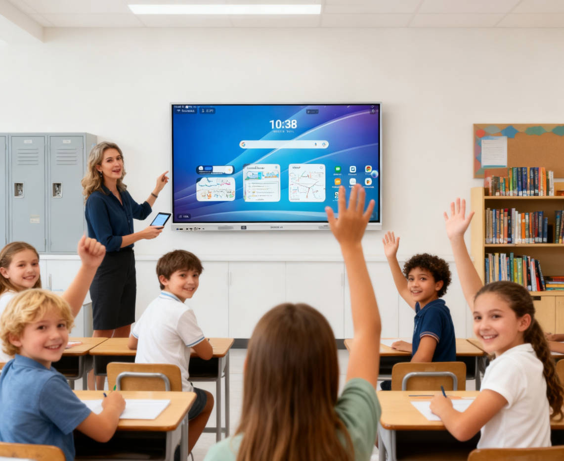 Apollo AIP3576 Android 14 Interactive Flat Panel feature