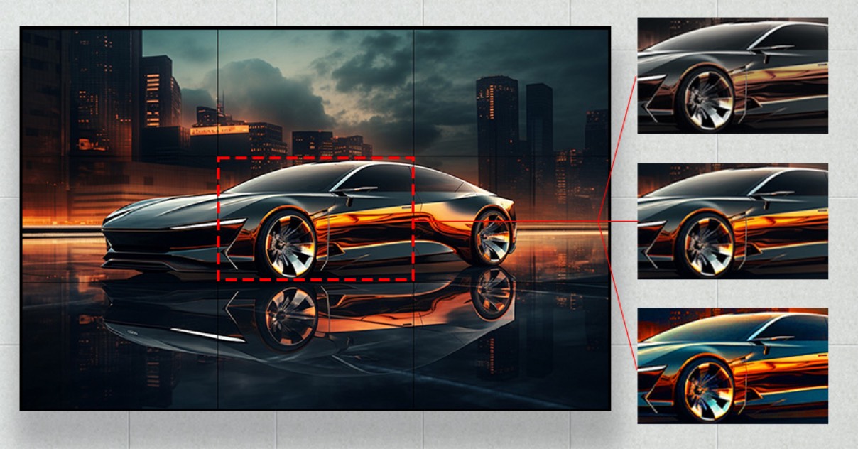 Apollo AIPHD-P5503S Commercial Grade Display feature