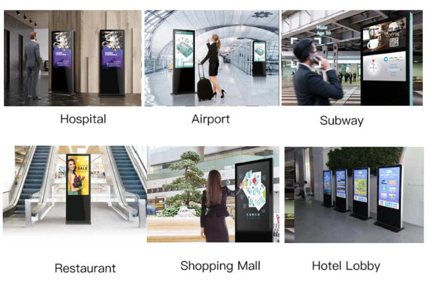 Apollo Floor Standing Capactive Digital Kiosk feature