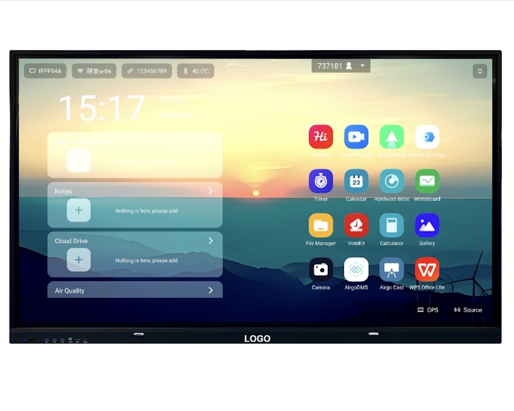 Apollo AIP9679-J Android 14.0 Interactive Flat Panel