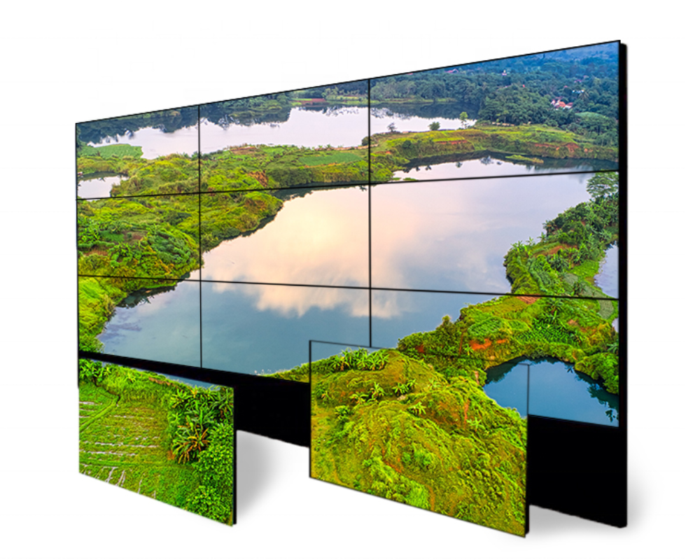 Apollo AIPPHD-P5504 LCD 2.6mm bazel Video Wall Commercial-Grade Display