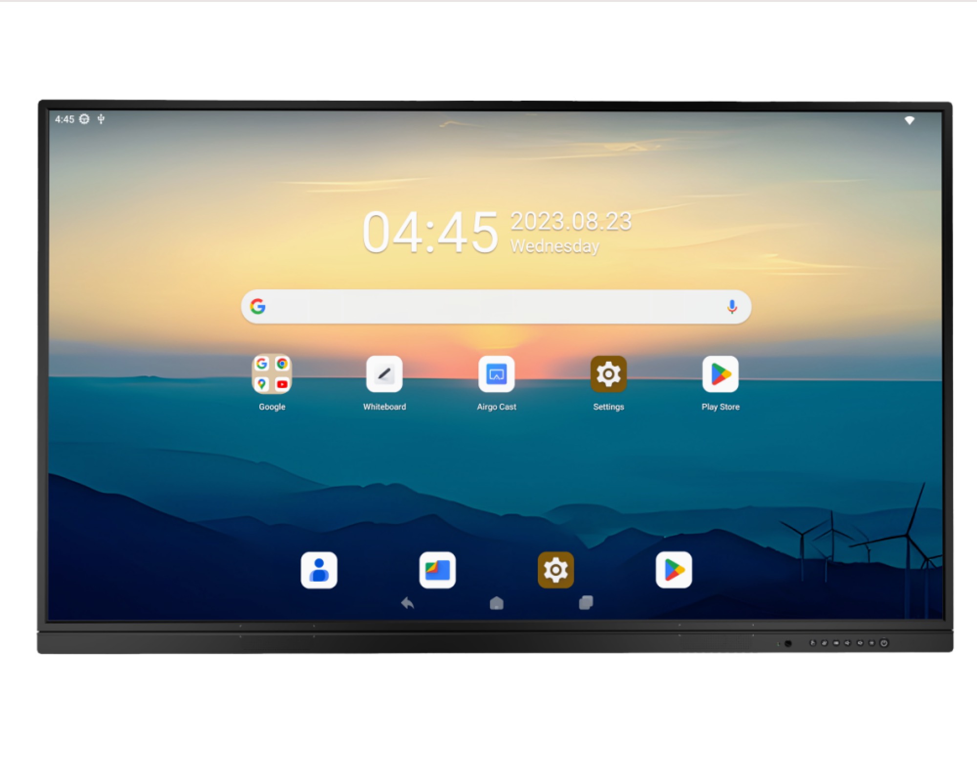 Apollo AIP-Dual OPS EDLA slot all-in-one Touch screen Interactive Flat Panel