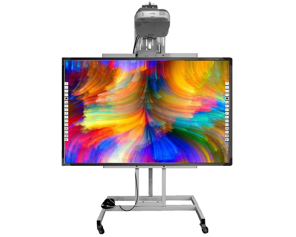 Apollo AIPTP-2200B Height-adjustable interactive whiteboard mobile stand